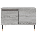 Coffee Table Grey Sonoma 55x55x36.5 cm Engineered Wood 830754