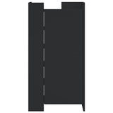 Shoe Cabinet Black 52x37.5x100 cm Engineered Wood 848438