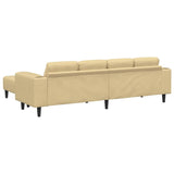 Fabric Sofa with Cushion Grey Green Corduroy fabric 3335135