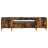 LED TV Cabinet Smoked Oak Engineered Wood 896250