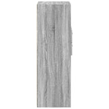 Highboard Grey Sonoma 40x42.5x124 cm Engineered Wood 846164
