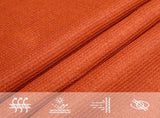Sunshade Sail 160 g/m Rectangular Orange 4x5 m HDPE 311683