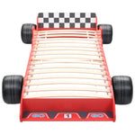 Children's Race Car Bed 90x200 cm Red 245660