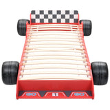 Children's Race Car Bed 90x200 cm Red 245660