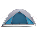 Camping Tent with Rainfly Water-resistant Dome Blue 42028531