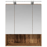 Bathroom Mirror Cabinet Old Wood 60 x 14.5 x 70 cm 889197