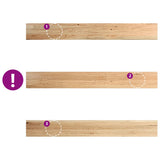 Window Sills 2 pcs Untreated 160x20x2 cm Solid Wood Oak 4009100
