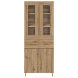 Highboard 2 pcs Artisan Oak 69.5 x 34 x 180 cm Engineered Wood 3416053