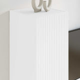 TV Wall Cabinet White 30 x 31 x 60 cm Engineered Wood 892269
