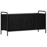 TV Cabinet 99 x 33 x 50 cm Black Oak Engineered Wood 8013734