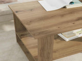 Coffee Table Artisan Oak 72 x 50 x 50 cm Engineered Wood 8000195
