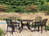 Bistro Set Bronze Cast aluminium Medium Durable Bistro Set 3070610