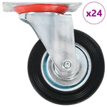 24 pcs Swivel Casters 100 mm 277959
