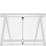 Greenhouse with Base Frame Silver 169x169x202 cm Aluminium 4005831