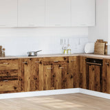 Drawer Bottom Cabinet Lyon Old Wood 60x46x81.5 cm Engineered Wood 856089
