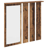 Wall-Mounted Coat Rack Old wood 84 x 10 x 80 cm Engineered wood 874497