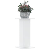 ZNTS Plant Stands 2 pcs White 30x30x60 cm Engineered Wood 3307855