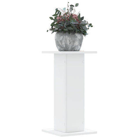 ZNTS Plant Stands 2 pcs White 30x30x60 cm Engineered Wood 3307855