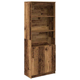 Highboard Old Wood 70x35x180 cm Engineered Wood 3328478