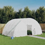 Greenhouse with Steel Frame White 24 m² 6x4x2.85 m 3188116