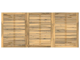 Garden Bar Table White 147 x 88.5 x 105 cm Solid Acacia Wood 901724