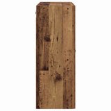 Wall Mounted Cabinet Old Wood 69.5 x 34 x 90 cm Engineered Wood 882427