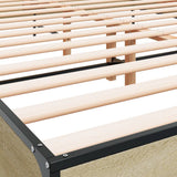 Bed Frame without Mattress Sonoma Oak 140x190 cm 3280033