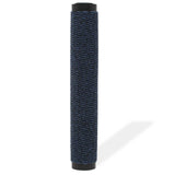 Dust Control Mat Rectangular Tufted 90x150 cm Blue 132717