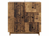 Sideboard Old Wood 66 x 34.5 x 90 cm Engineered Wood 893943