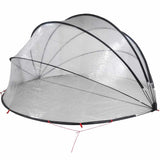 Pool Dome Folding Manual Transparent 430 x 430 x 210 cm PVC 42001114