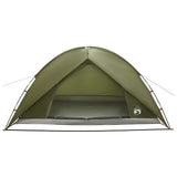 Camping Tent with Rainfly Water-resistant Dome Olive Green 42029006