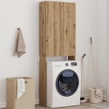 Washing Machine Cabinet Artisan Oak 64x25.5x190 cm 856647