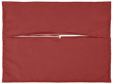 Cushion Cover 6 pcs HOUTEN Wine Red 80 x 80 cm Polyester 921742