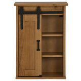 Hanging Cabinet HALDEN with Sliding Door 49x22.5x70 cm Pine 4018437