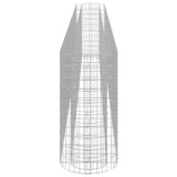 Gabion Raised Bed Galvanised Iron 540x50x100 cm 152038