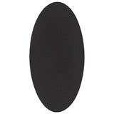 Area Rugs Oval HUARTE Black 100 x 200 cm 100% Polyester 4103650