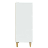 Drawer Cabinet White 33 x 34.5 x 90 cm Engineered Wood 894615