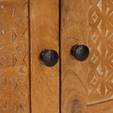 Coffee Table Light Brown 80 x 50 x 40 cm Solid Acacia wood 4018085