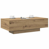 Coffee Table Artisan Oak 100x49.5x31 cm Engineered Wood 856405
