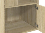 Bookcase Sonoma Oak 40x36x189 cm Engineered Wood 848243