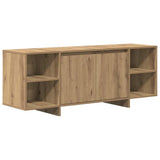 TV Cabinet Artisan Oak 130x35x50 cm Engineered Wood 856789