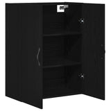 Wall-mounted Cabinet Wall-mounted Black Oak 69.5 x 34 x 180 cm 862971