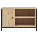 ZNTS TV Cabinet Sonoma Oak 80x40x50 cm Engineered Wood 832769