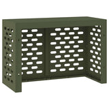 Air Conditioner Cover Olive green 90 x 40 x 60 cm Steel 865893