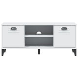 Shoe Bench VIKEN White 106x35x45 cm Engineered Wood 374932