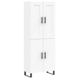 Highboard White 69.5x34x180 cm Engineered Wood 3199577