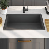 Handmade Kitchen Sink Black Stainless Steel 51517