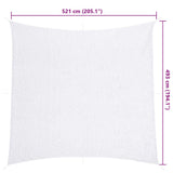 Camouflage Net with Storage Bag 521x493 cm White 4008293