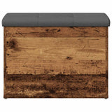 Storage Bench Old Wood 62x42x45 cm Engineered Wood 857615