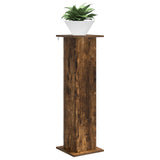 Plant Stand 2 pcs Smoked Oak 30.5 x 30 x 100.5 cm 899755